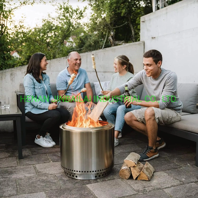 Camping Outdoor Stainless Steel Smokeless Fire Pit