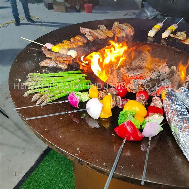 BBQ Grill Charcoal Corten Steel BBQ Grill Charcoal Corten Steel