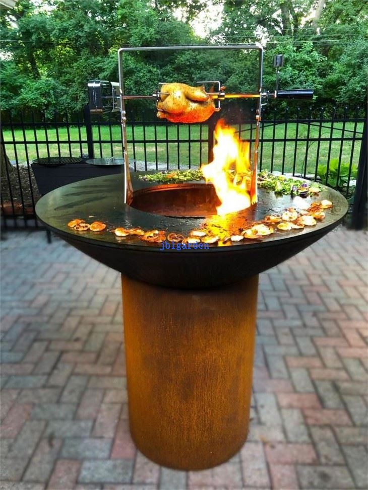 Outdoor Wood Smoker Barbeque Grills