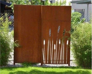 CORTEN STEEL SCREENS – IDŐJÁRÁSI ACÉL