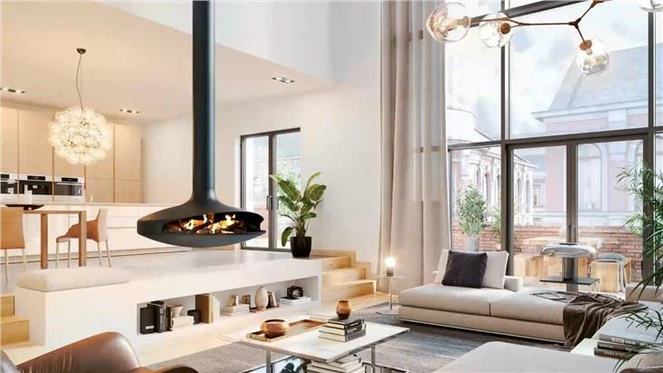 Indoor Heating Wood Burning Stove Heater