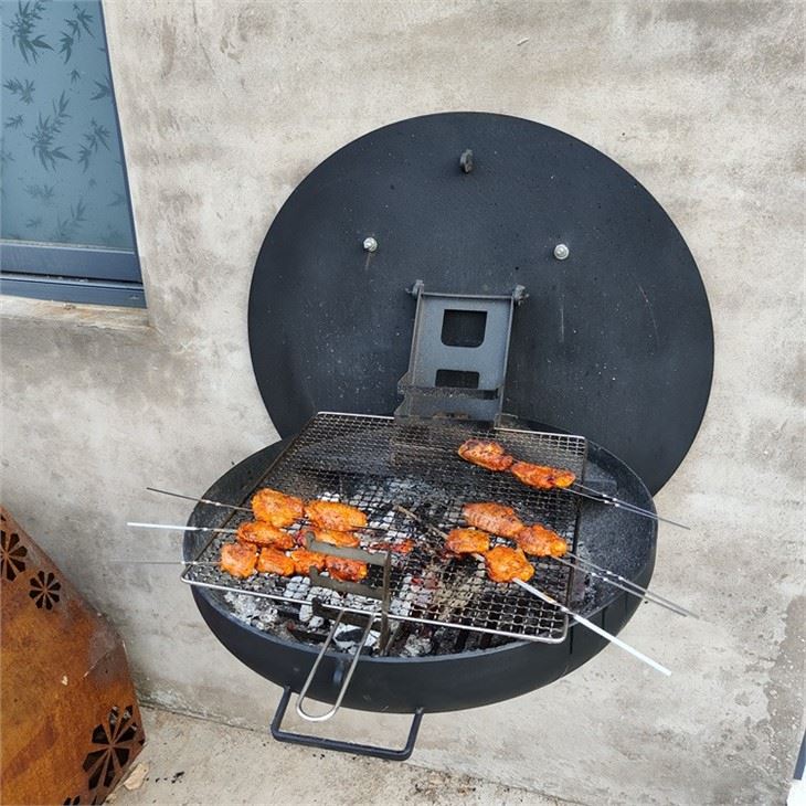 Black Stainless Steel BBQ