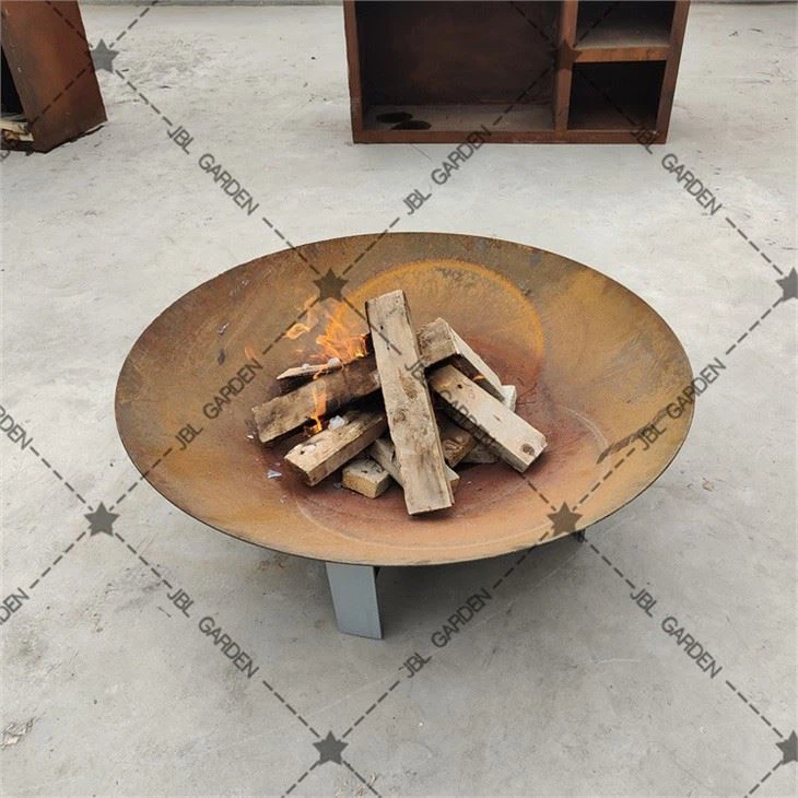Bowls Bbq Corten Steel Fire Pits