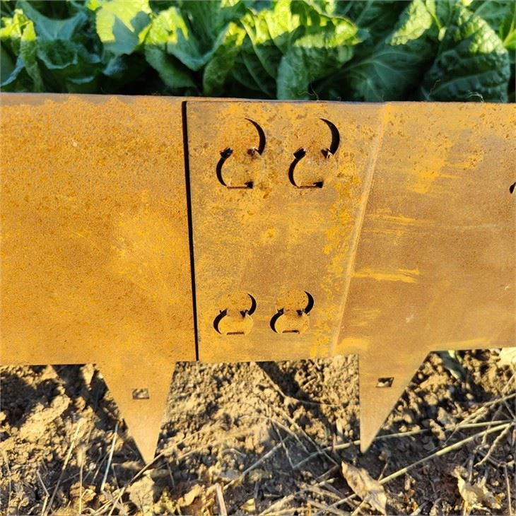 Corten táj szegélyezés