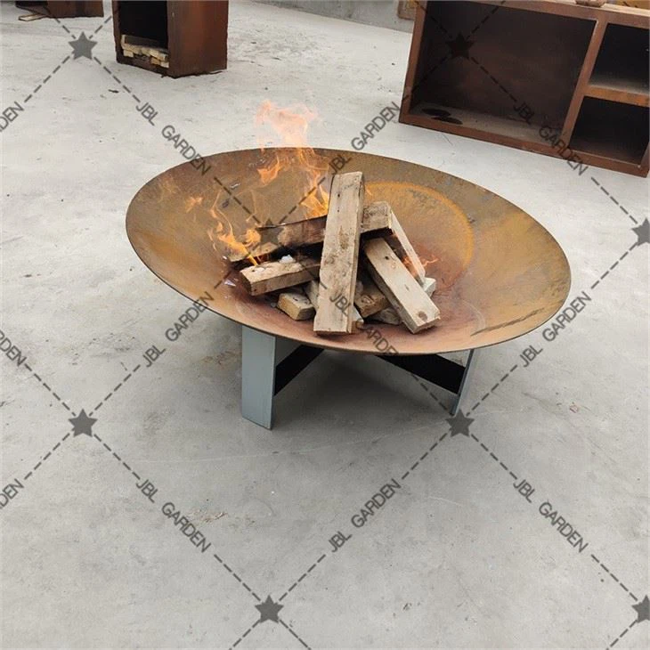 Corten Steel Outdoor Fire Pits And Bowls