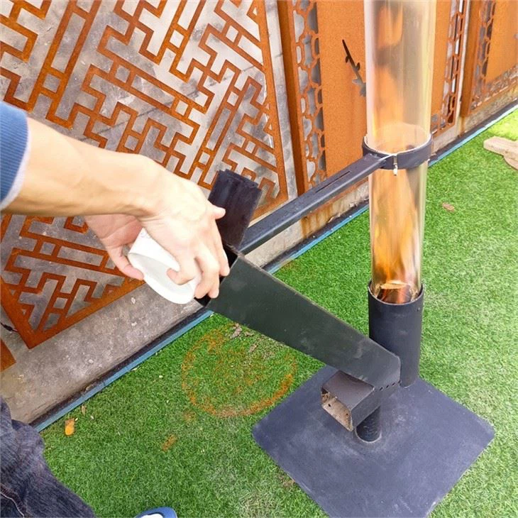 Pellet Rocket Stove