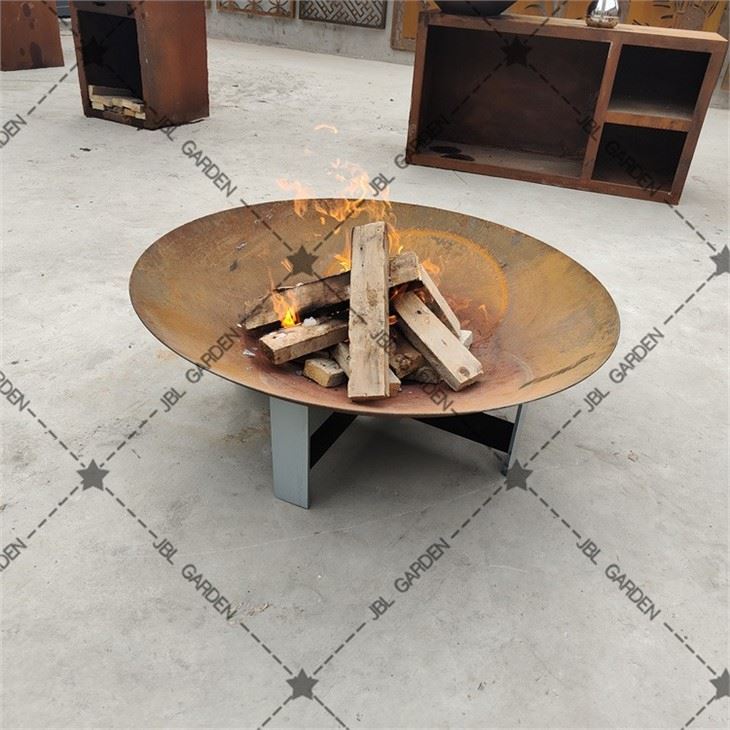 Portable Weathering Steel Fire Bowl