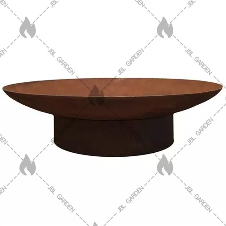 Round Metal Propane Fire Pit