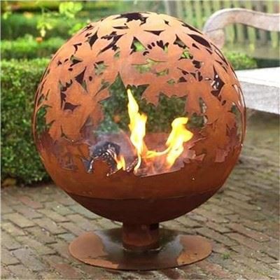 Klasszikus Fire Pit Ball kültéri dekoráció