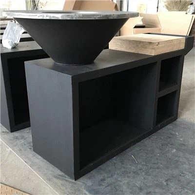 Dekoratív Corten acél tűzrakás