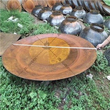 Fire Bowl Cover Fém
