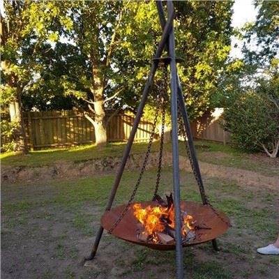 Patio Fa égető fém tűzrakás