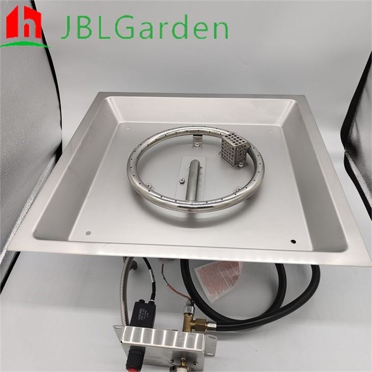Square Fire Pit Gas Burner