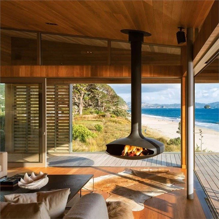 Eco-friendly Hanging Fireplace