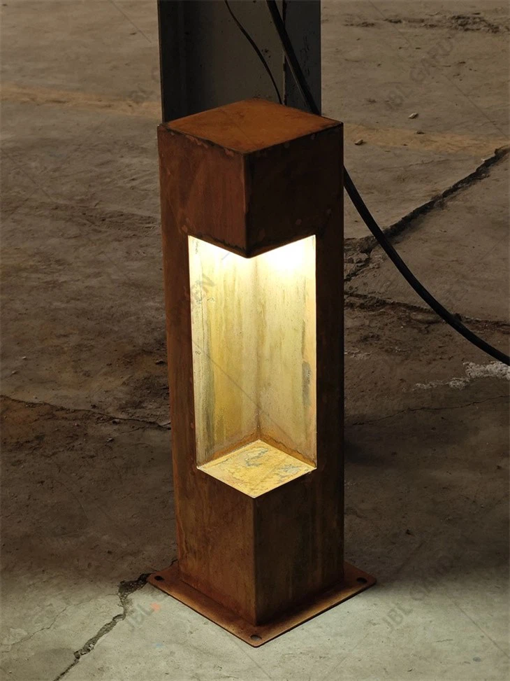 Corten Steel Garden Bollards