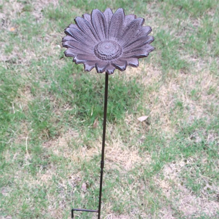 Cast Iron Bird Food Pots