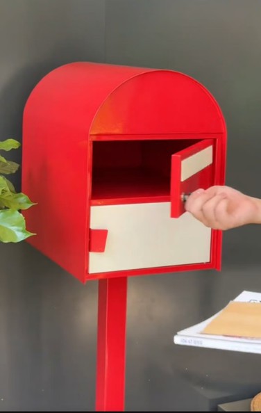 metal garden decoration mailbox parcel metal garden decoration mailbox parcel