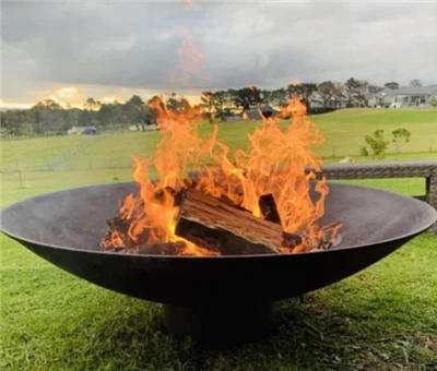 Corten Steel Custom Fire Pit Bowl
