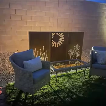 Corten Steel Garden Screen / Adatvédelmi panel