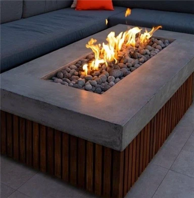 Acél terasz gáztűzhely