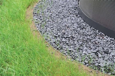 Széles körben használható kerti fém szegély