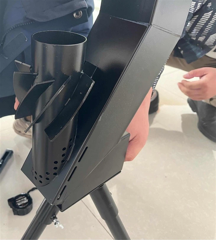 Wood Pellet Patio Rocket Stove