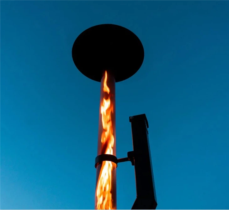 Wood Pellet Patio Rocket Stove